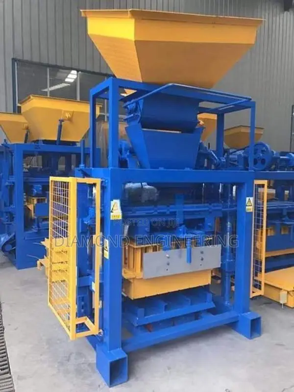 Diamond 4-40 X Semi-Automatic Block Making Machine