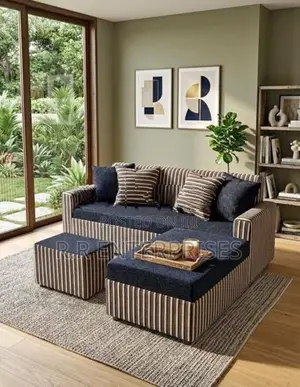 New Modern Fabric Sofa Set