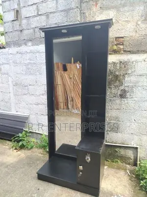New Black Melamine Dressing Table