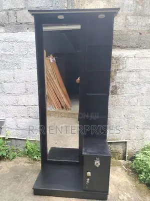 New Black Melamine Dressing Table