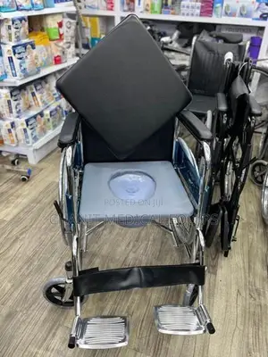 Commode Wheelchair Fiber Seat