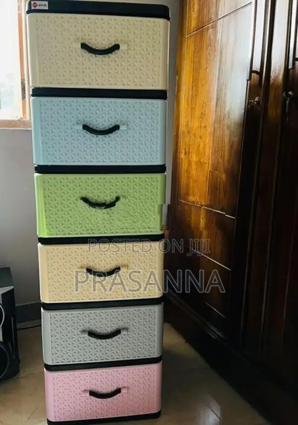 6 Drawer Plastic Cupboard