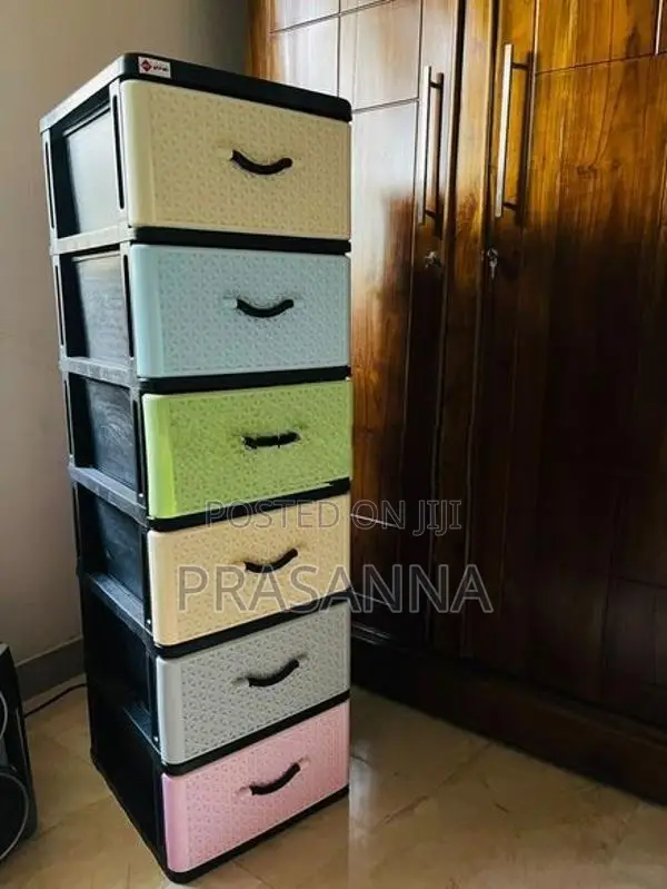 6 Drawer Plastic Cupboard