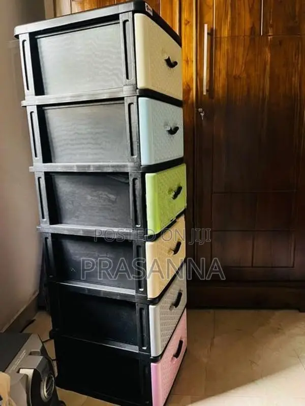 6 Drawer Plastic Cupboard