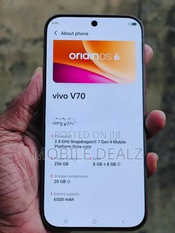 Vivo V70 8GB 256GB (Used)