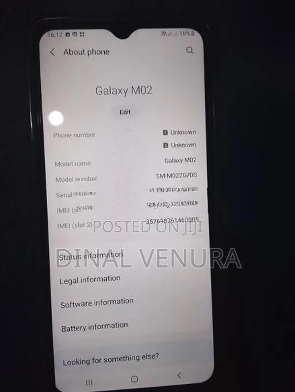 Samsung Galaxy M02 (Brand New)
