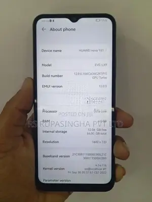 Huawei Nova Y61 (Used)