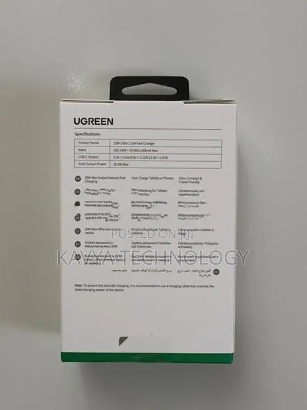 Ugreen 20W Type C Adapter
