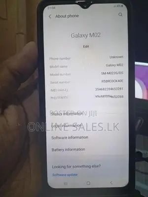 Samsung Galaxy M02 (Used)