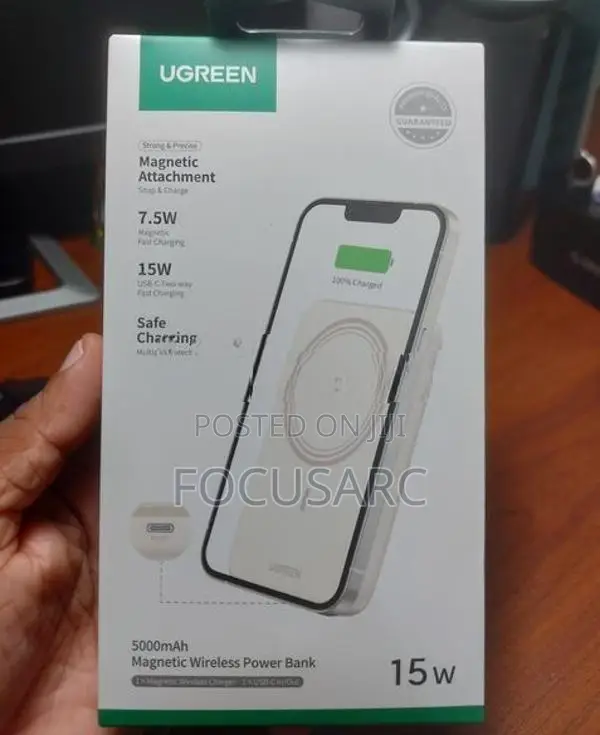 UGREEN 5000mAh 15W Magnetic Wireless Power Bank