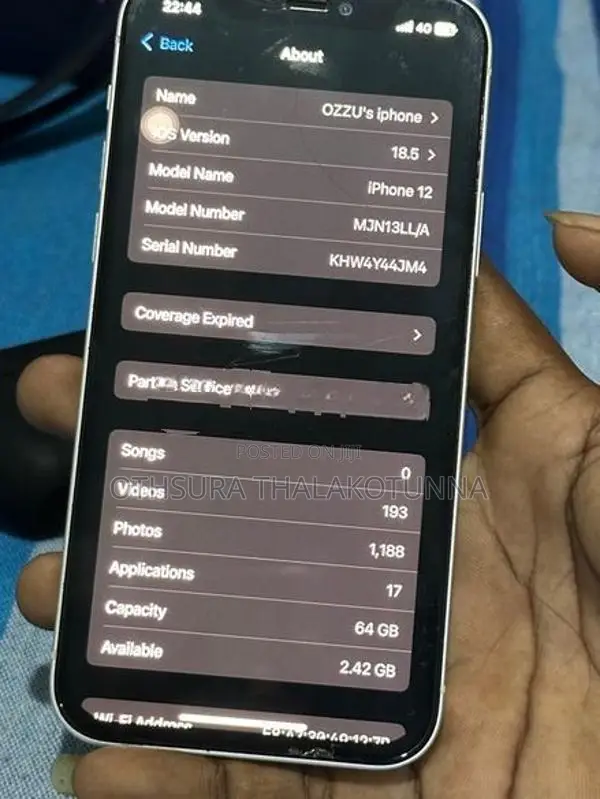 Apple iPhone 12 (Used)