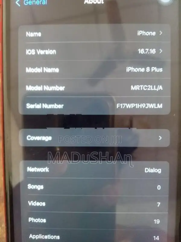 Apple iPhone 8 Plus (Used)