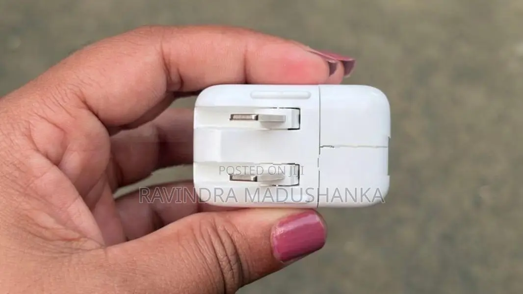 Apple 10W Charger/ Not Use Srilanka/ Without Cable