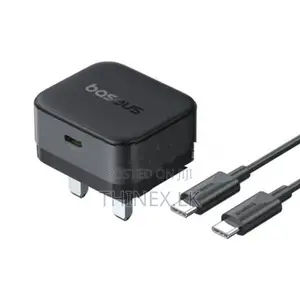 Baseus Palm 20W UK Pin Type-C Fast Charger with Cable