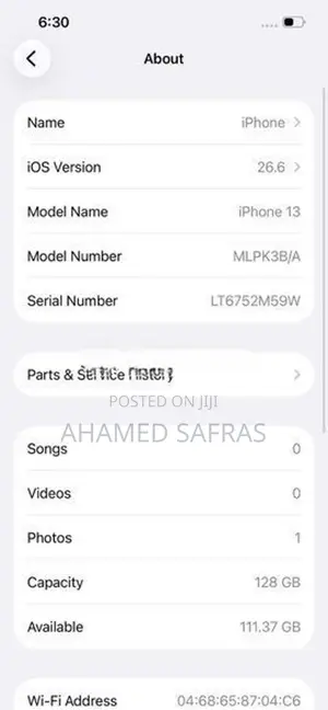 Apple iPhone 13 (Used)