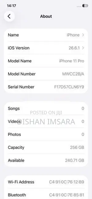 Apple iPhone 11 Pro (Used)