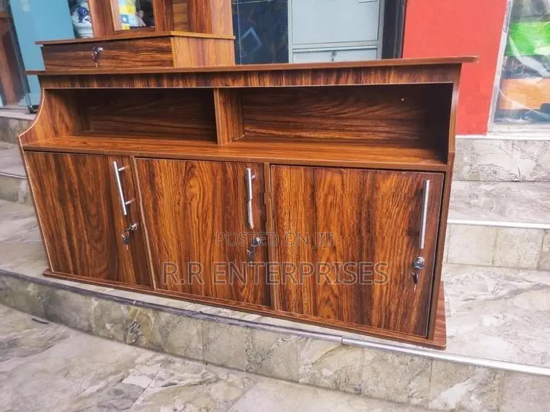 New 3 Door Melamine Pantry Cupboard