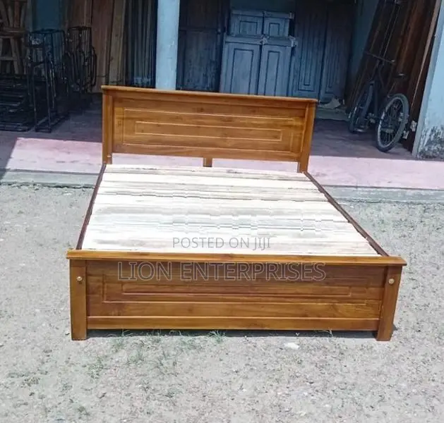 Modern Teak Box Beds 72×60