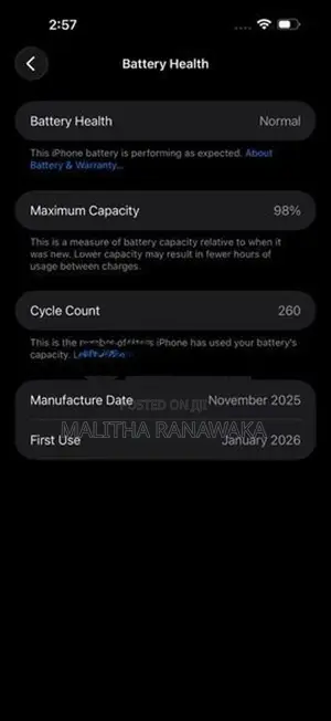 Apple iPhone 17 Pro Max X/A (Used)