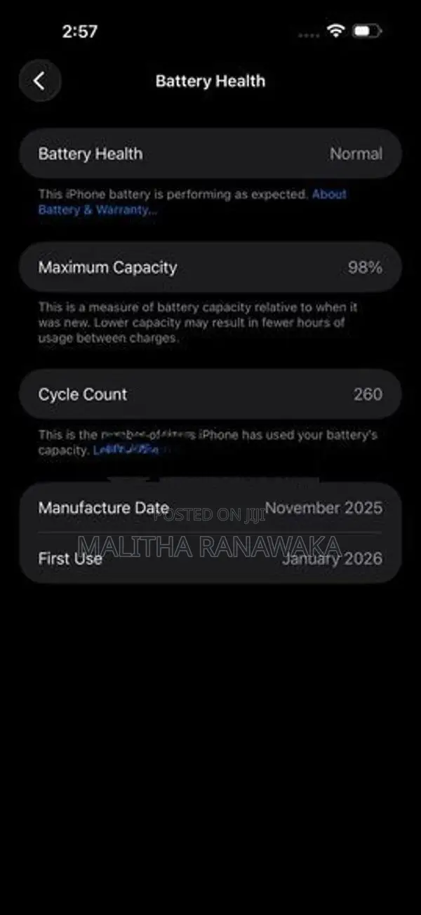 Apple iPhone 17 Pro Max X/A (Used)