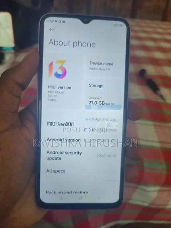 Xiaomi Redmi Note 11R (Used)