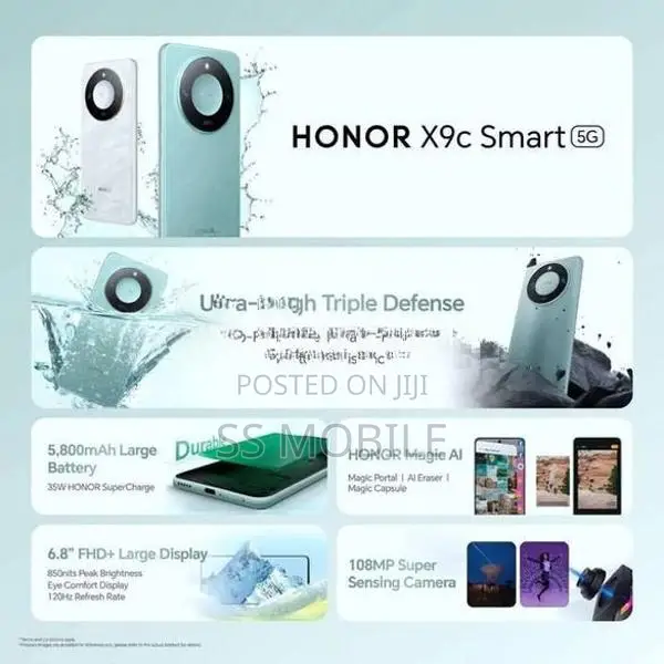 Honor X9c Smart 5G 12GB 256GB (Brand New)