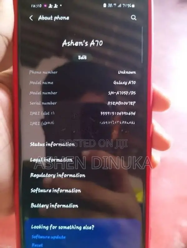 Samsung Galaxy A70 (Used)
