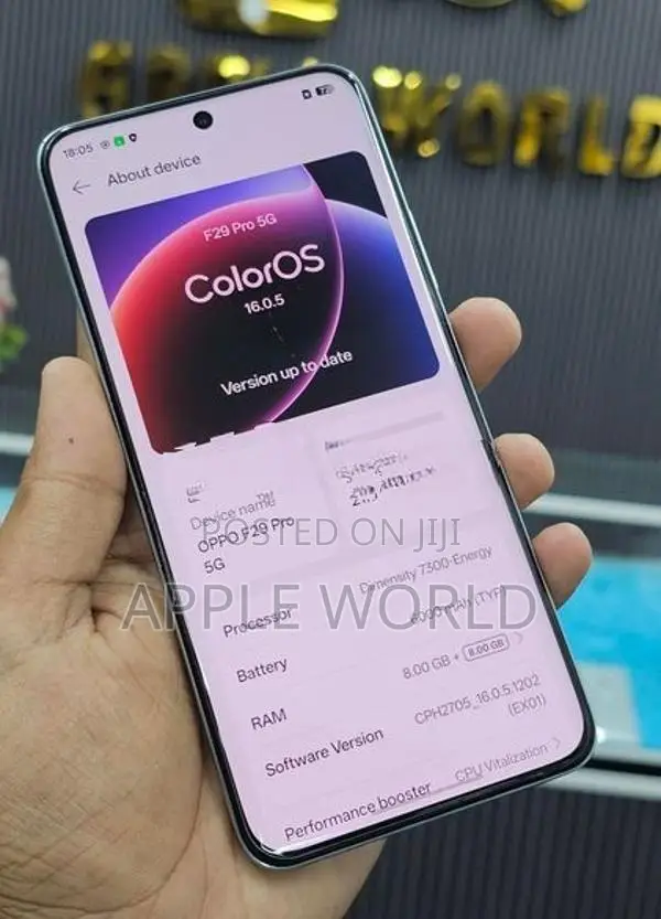 Oppo F29 Pro 5G 8GB 256GB (Used)