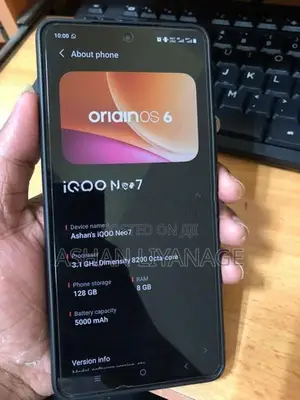 Vivo Iqoo Neo 7 (Used)