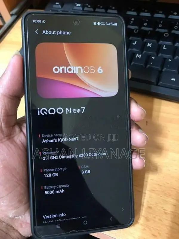 Vivo Iqoo Neo 7 (Used)