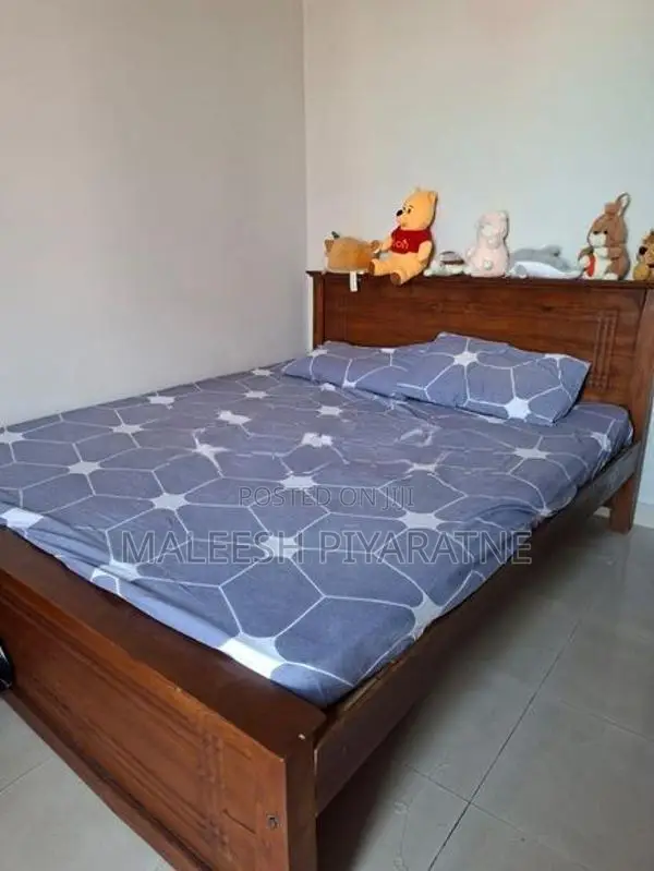 Solid Wooden Double Bed