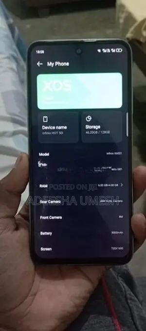 Infinix Hot 50i (Used)