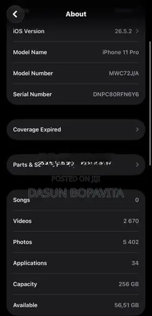 Apple iPhone 11 Pro (Used)
