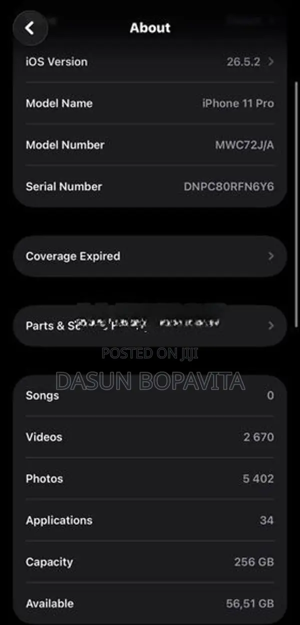 Apple iPhone 11 Pro (Used)