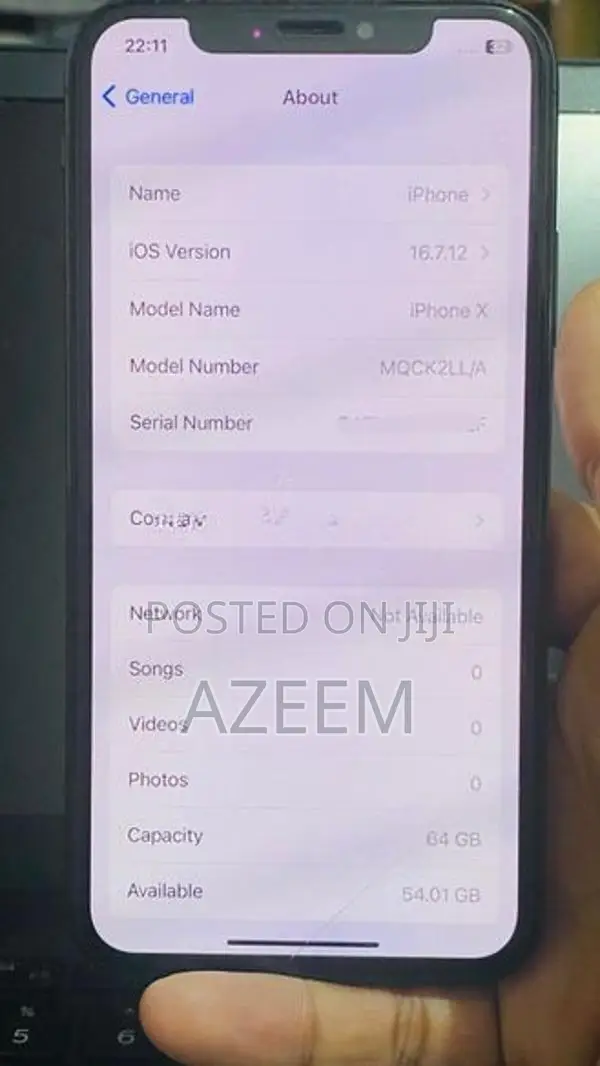 Apple iPhone X (Used)