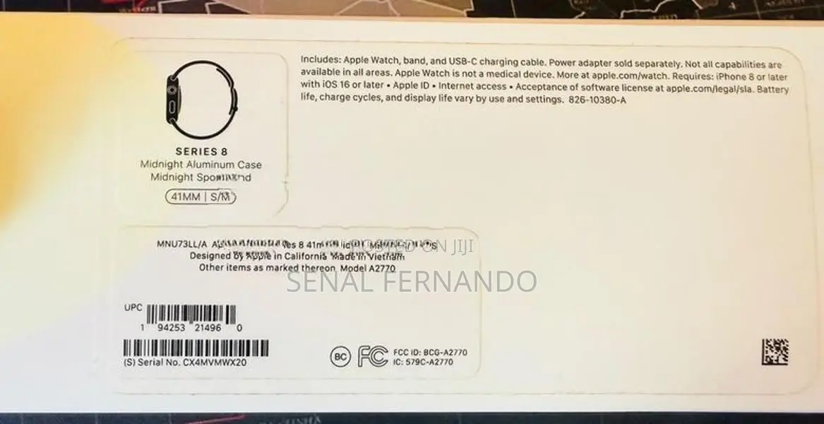 Apple Watch Series 8 41MM | GPS