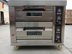 Industrial Gas deck oven 2 deck-4 Tray