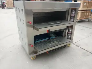 Industrial Gas deck oven 2 deck-4 Tray