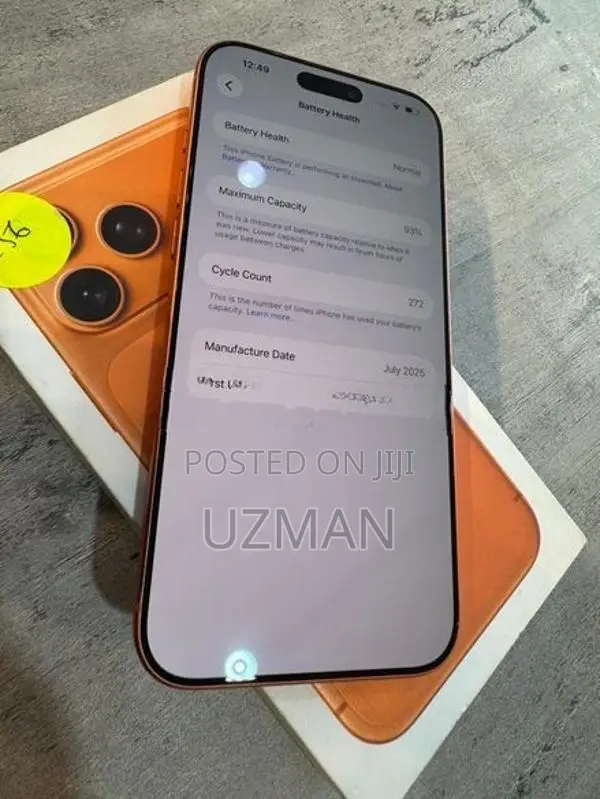 Apple iPhone 17 Pro Max (Used)