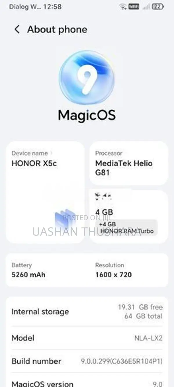 Honor X5c (Used)
