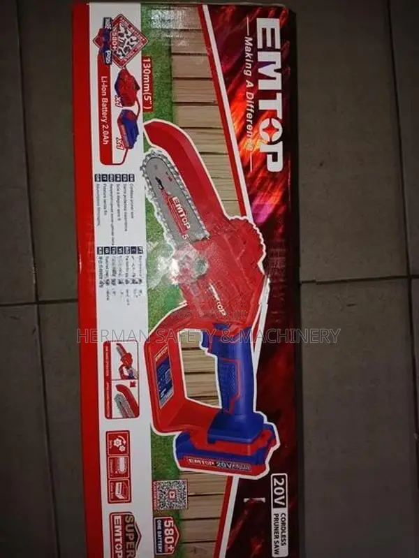 EMTOP 20V Cordless Pruner Saw – HERMAN HT 1403