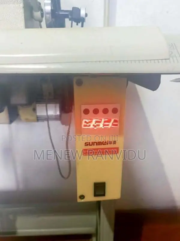 Shunfa Industrial Sewing Machine With Table Motor