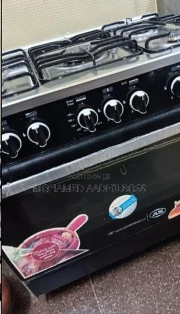 Gas Burner with Oven