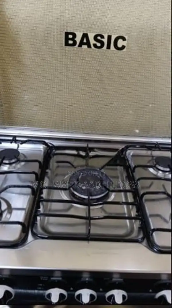 Gas Burner with Oven