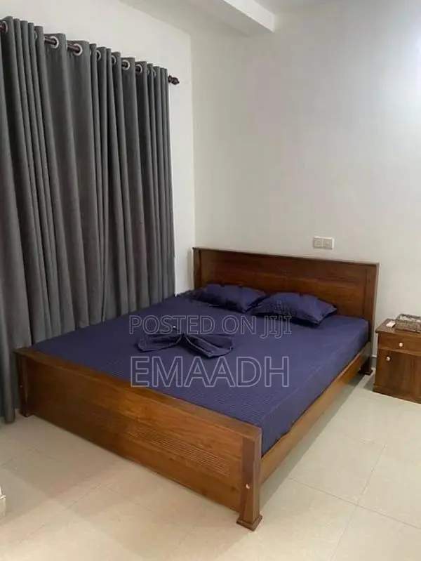 Teak Double Bed