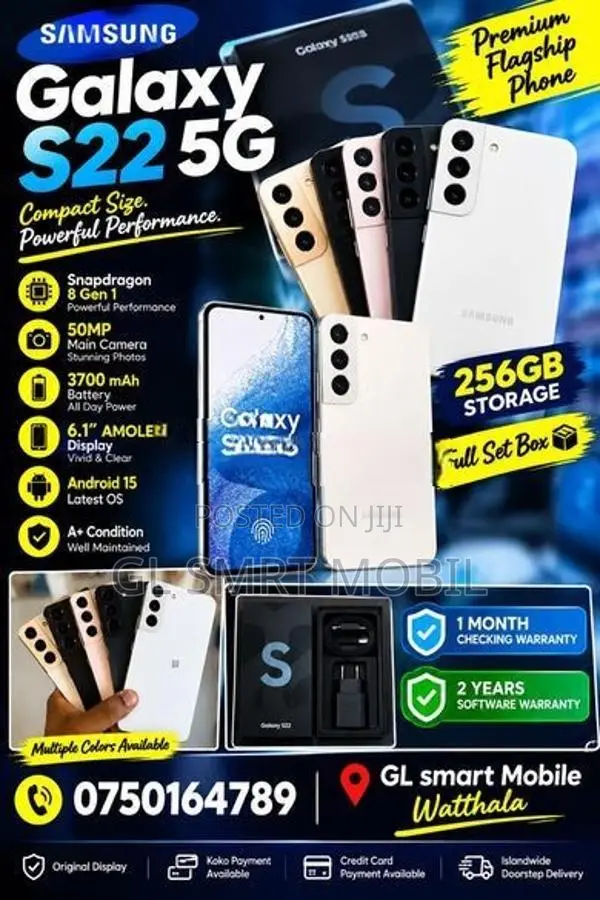 Samsung Galaxy S22 5G/256/snapdragon (Used)
