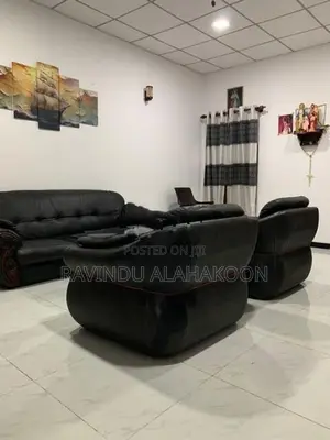 Damro Black Sofa( 3 Set)