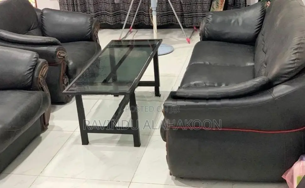 Damro Black Sofa( 3 Set)