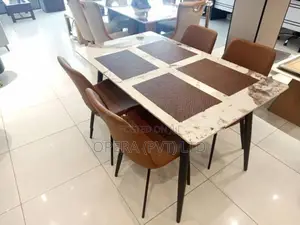 Granite Table Set with 4 Chairs