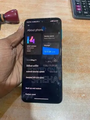 Xiaomi Redmi Note 9 Pro GB (Used)